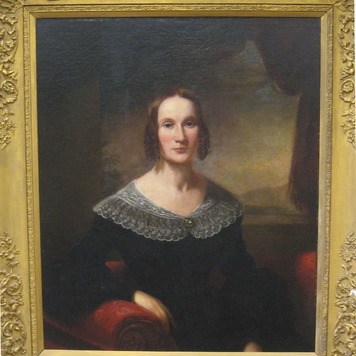 Portrait painted by Hardy