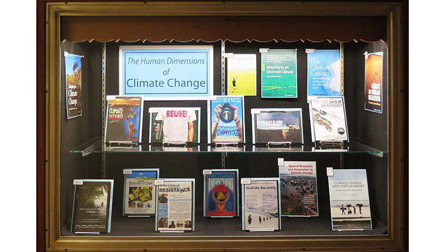 climate change display