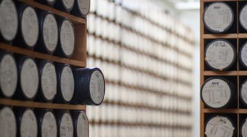 film cannisters in archive